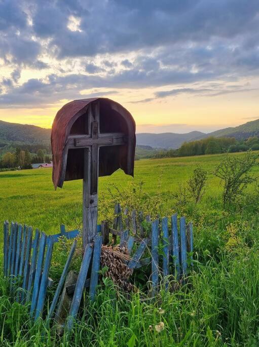 Polanka Beskid Niski Cute Cabin With Spectacular Views Hanczowa Εξωτερικό φωτογραφία