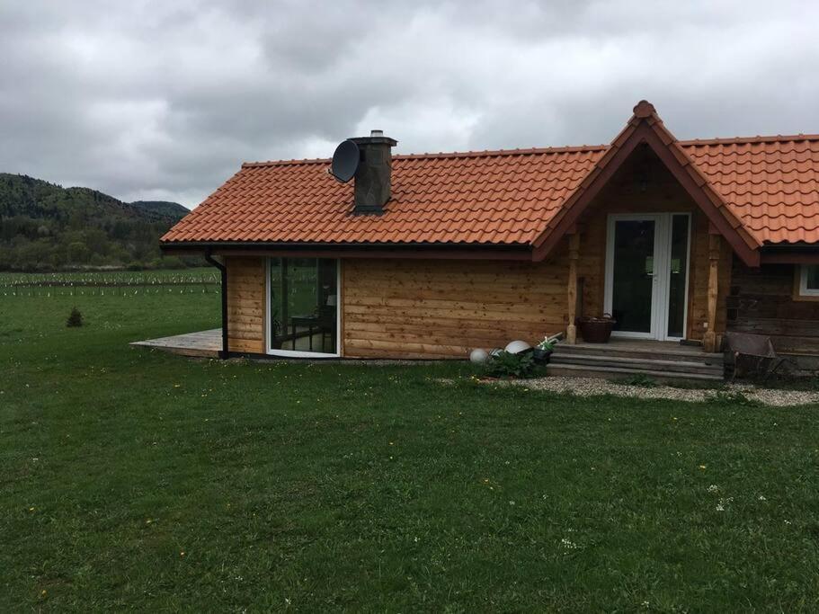 Polanka Beskid Niski Cute Cabin With Spectacular Views Hanczowa Εξωτερικό φωτογραφία