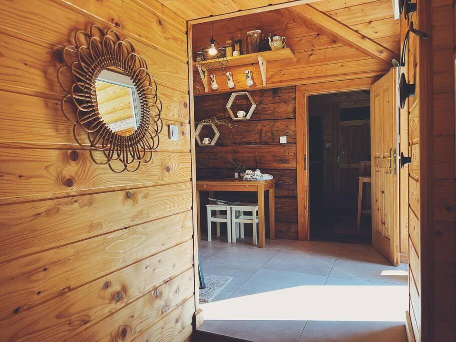 Polanka Beskid Niski Cute Cabin With Spectacular Views Hanczowa Εξωτερικό φωτογραφία