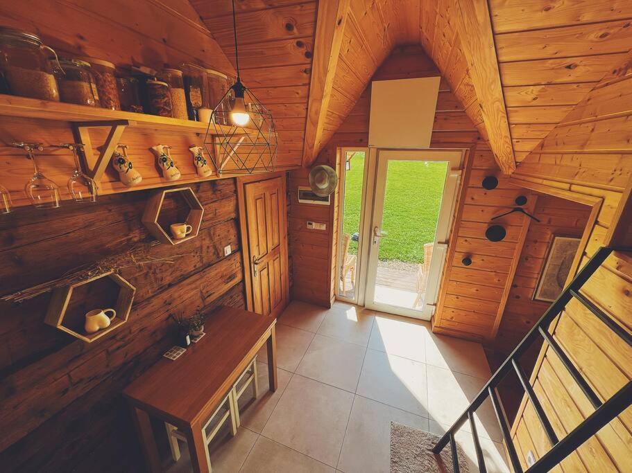 Polanka Beskid Niski Cute Cabin With Spectacular Views Hanczowa Εξωτερικό φωτογραφία