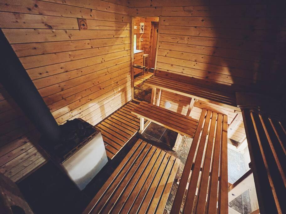 Polanka Beskid Niski Cute Cabin With Spectacular Views Hanczowa Εξωτερικό φωτογραφία
